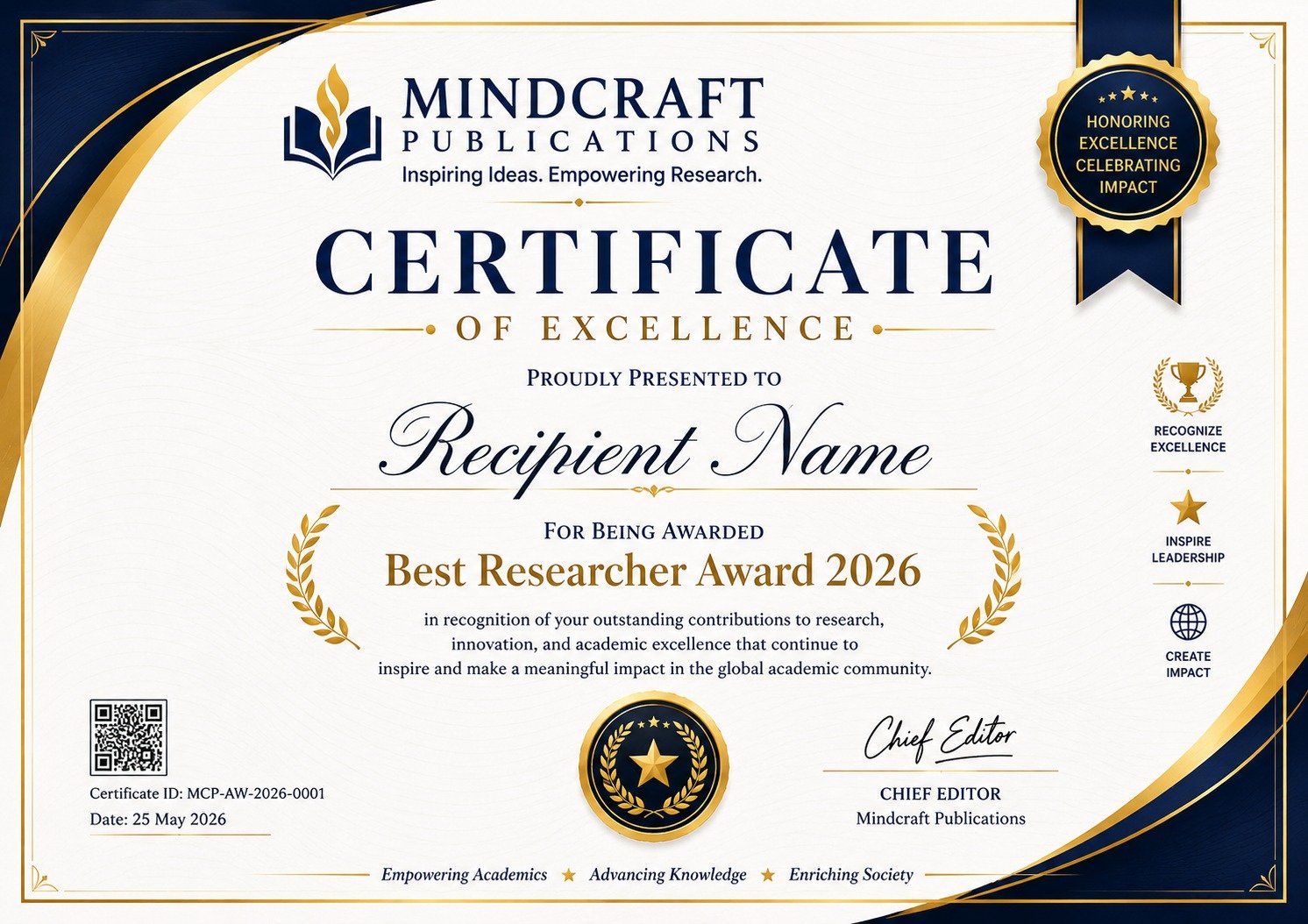Sample Certificate